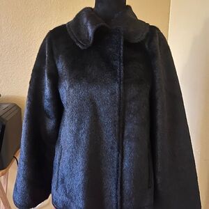Bisou Bisou Black Teddy Jacket